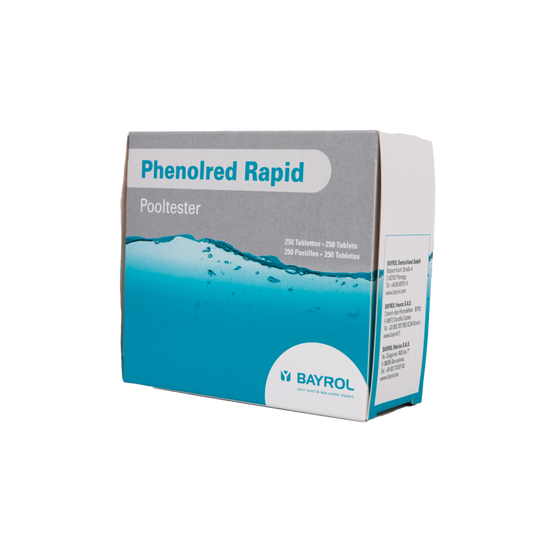 Phenolred Pooltester Caja 250 uds