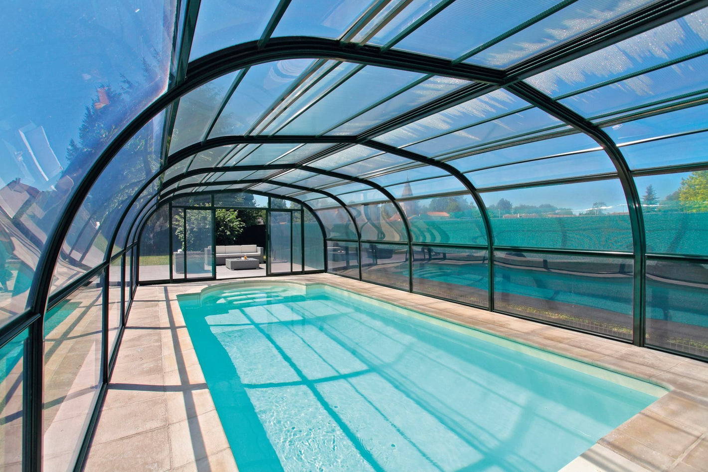 Cubierta fija para piscinas